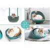 Afbeelding van MS Duku Cat Nest - Kattenmanden - Kattenmand - Comfortabel Kattenbed – Katten Mand - Esthetisch Ontwerp -