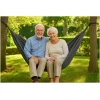 Afbeelding van HSXL Dubbele Hangmat Grijs - 1 of 2 Persoons - Lig Oppervlak 190x150cm - Lengte 260cm - 98e5 f10a 452c bbb4