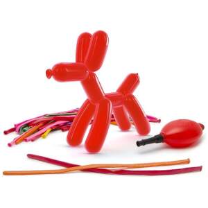 Afbeelding van Family Pound - Modelleer Ballonnen - Ballon Dieren maken - Met Pompje - 20 Stuks - Kinderfeestje - BPK - 999c