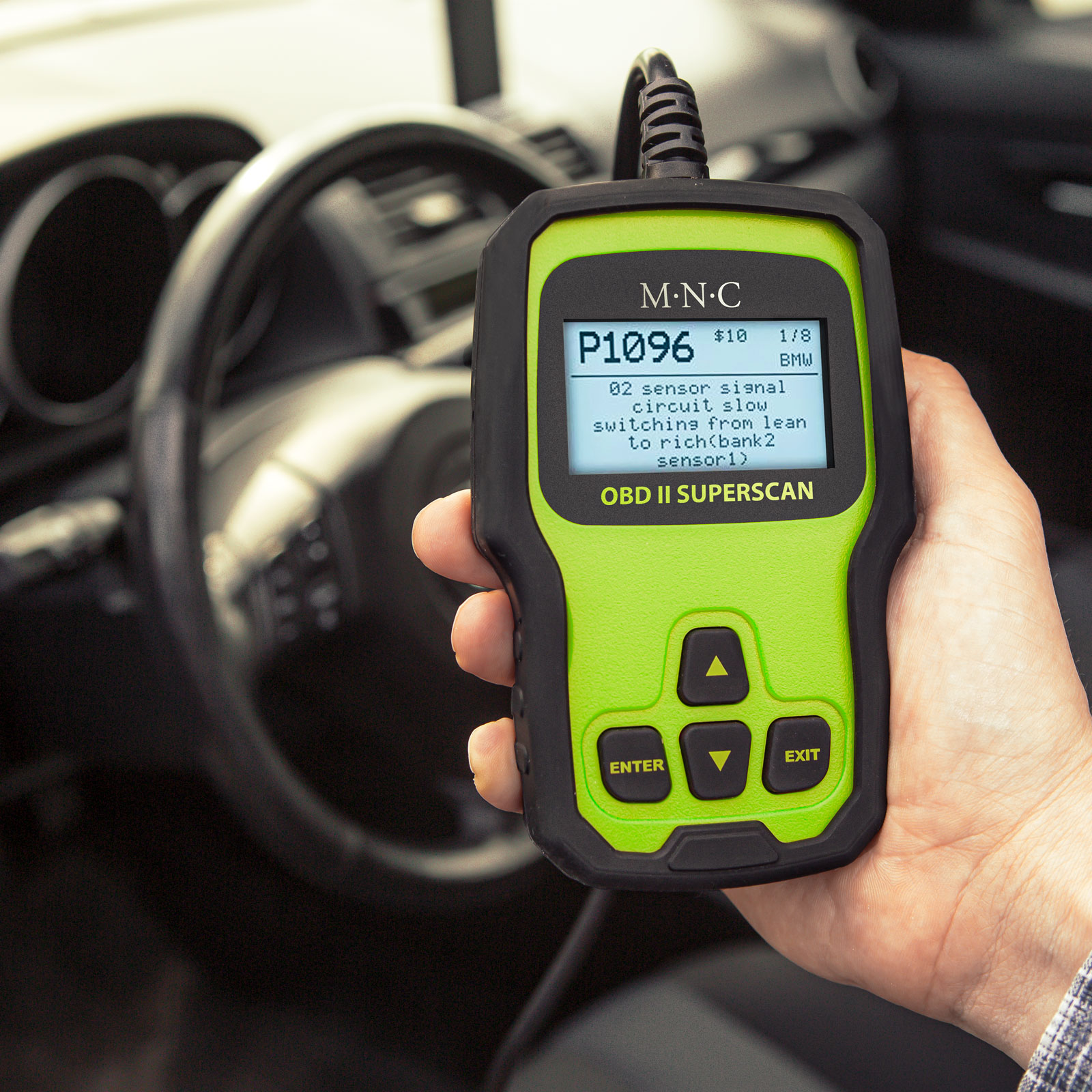 Afbeelding van M.N.C OBD2 Scanner - OBD - Diagnosecomputer - Storing Wissen - Uitleesapparatuur – Auto Accessoires -