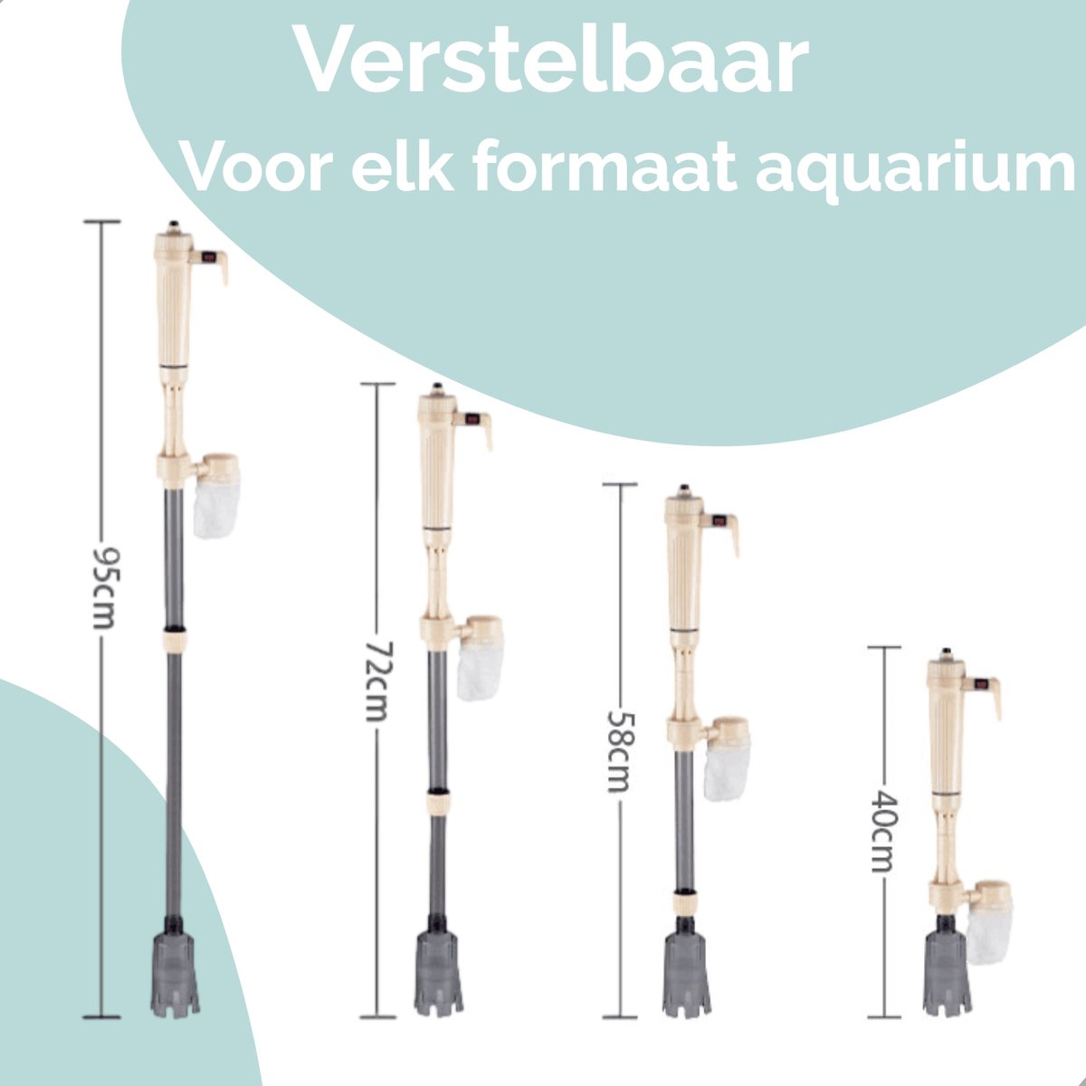 Afbeelding van Aquarium Stofzuiger en Aquarium Pomp - 230V - Aquarium Schoonmaken - 9c76 4a75 4b1f 9ec8 0030e371eaa4