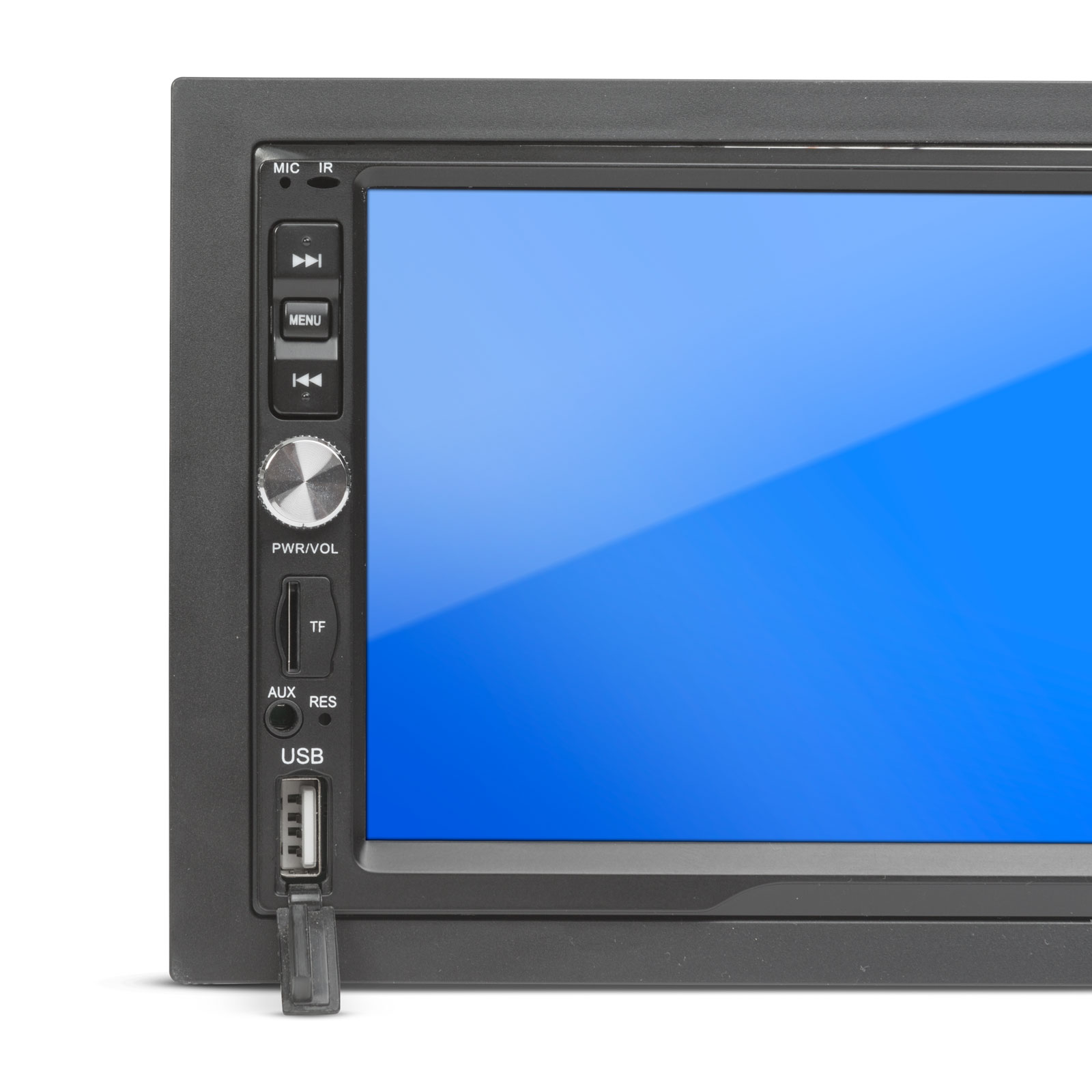 Afbeelding van MNC - Dubbel Din Autoradio 7'' - 4x50W - Android - met Bluetooth - Screen Mirror - Airplay - AUX -