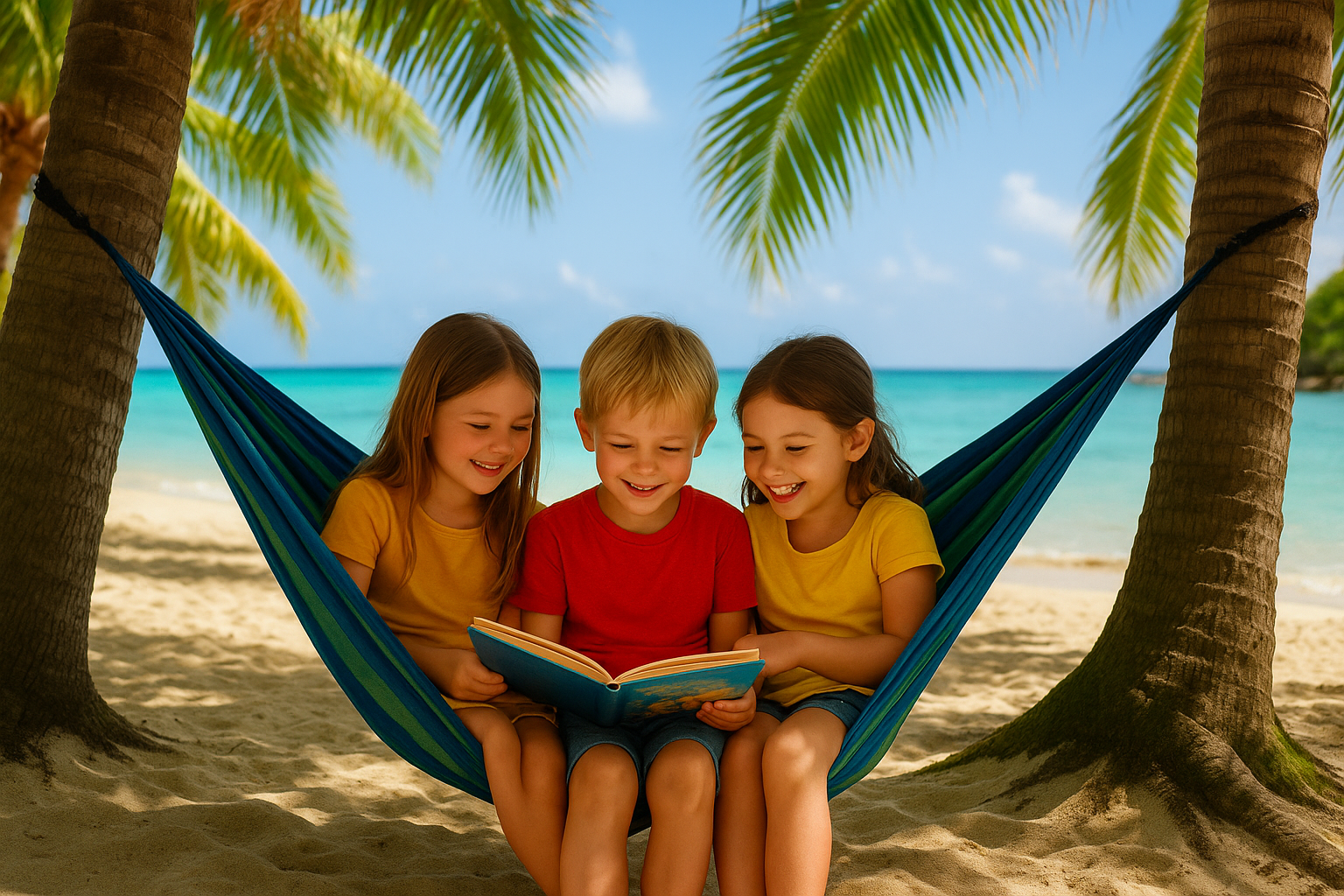 Afbeelding van HSXL Dubbele Hangmat Blauw met Touwen - 1 of 2 Persoons - Lig Oppervlak 190x150cm - Lengte 260cm - 9f59 73ac