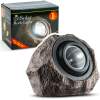 Afbeelding van Garden of Eden - Solar Steen Grondspot LED - XL - Tuinverlichting / Sfeerverlichting - 20 x 12 x 16 cm - Rots