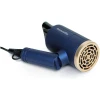 Afbeelding van Bewello - Compacte Föhn - Reis Haardroger - Blauw/Goud - Draaibare mond - Lichtgewicht - 2 Droogstanden -