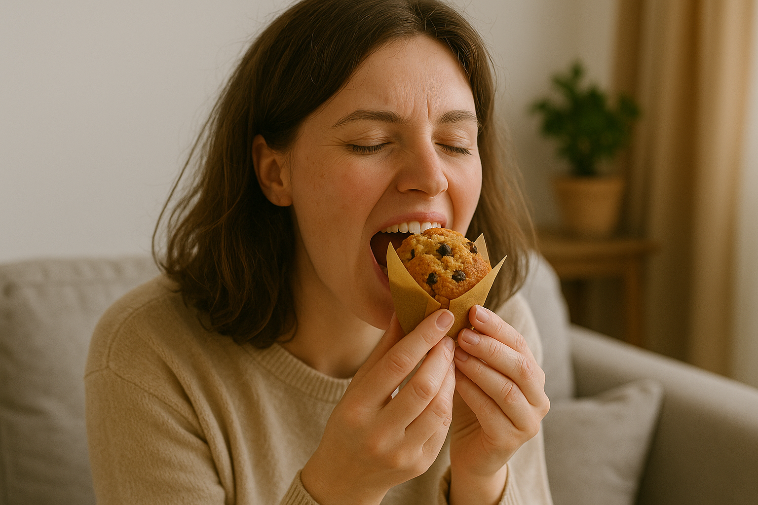 Afbeelding van 100x Muffin Tulp Vormpjes Papier - Cupcake Tulpen - 100 Stuks - Licht en Donkerbruin - Muffin Papiertjes