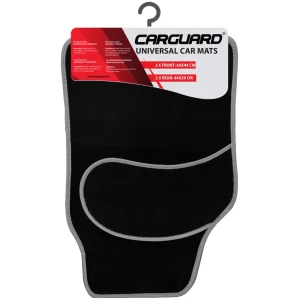 Afbeelding van Carguard - Universele Automatten Set - Grijs / Zwart - 4x Automat Universeel - Stof - a5da e3b7 4a95 b11e