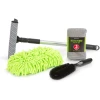 Afbeelding van MNC - Complete Autowas Set Microvezel - 6 delige set - Autowasset Autopoetsdoeken - Raamwisser / Spons /