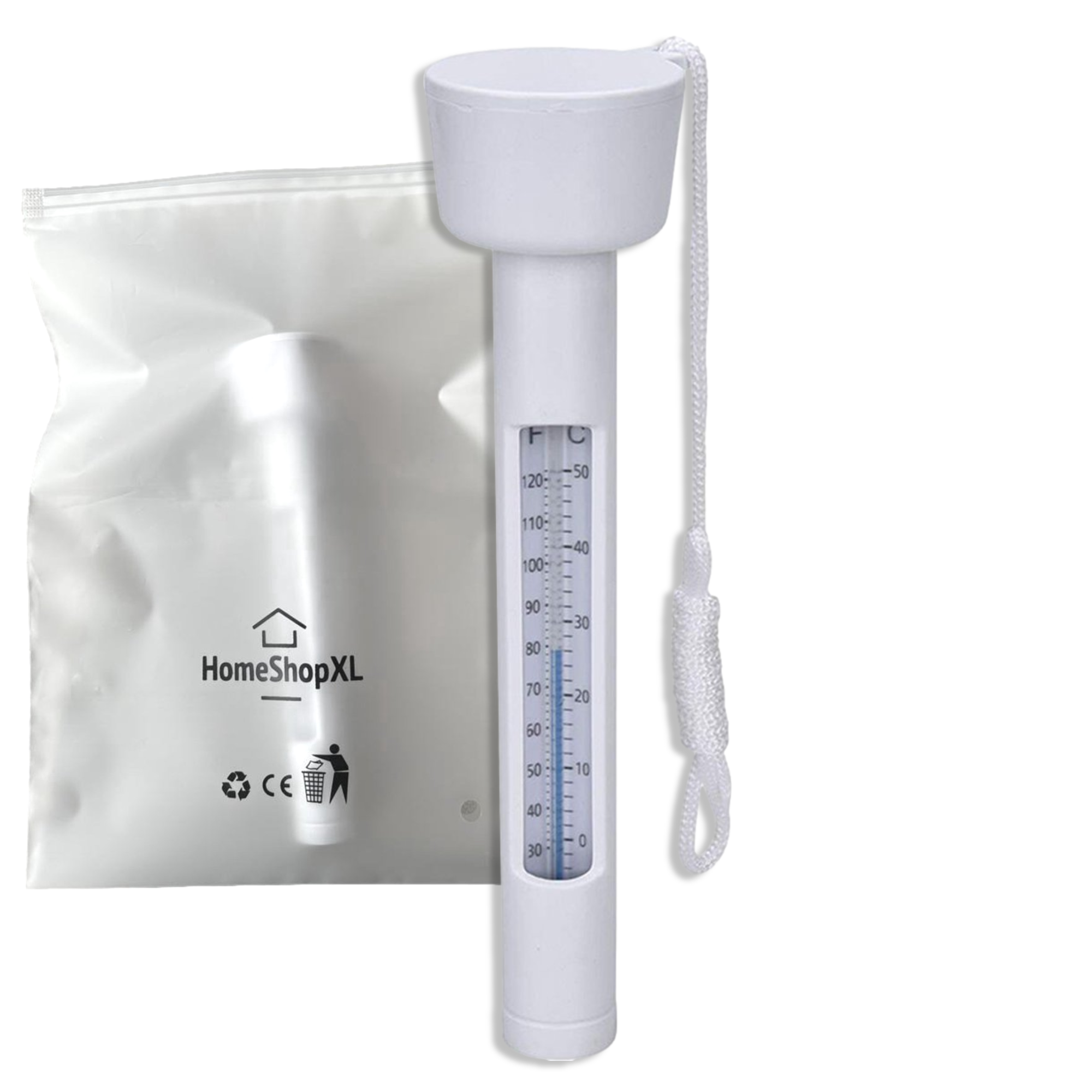 Afbeelding van Zwembad Thermometer - Drijvend - Water Thermometer - voor o.a. Babybad, Bad, Zwembad, Bubbelbad - a891 aa91