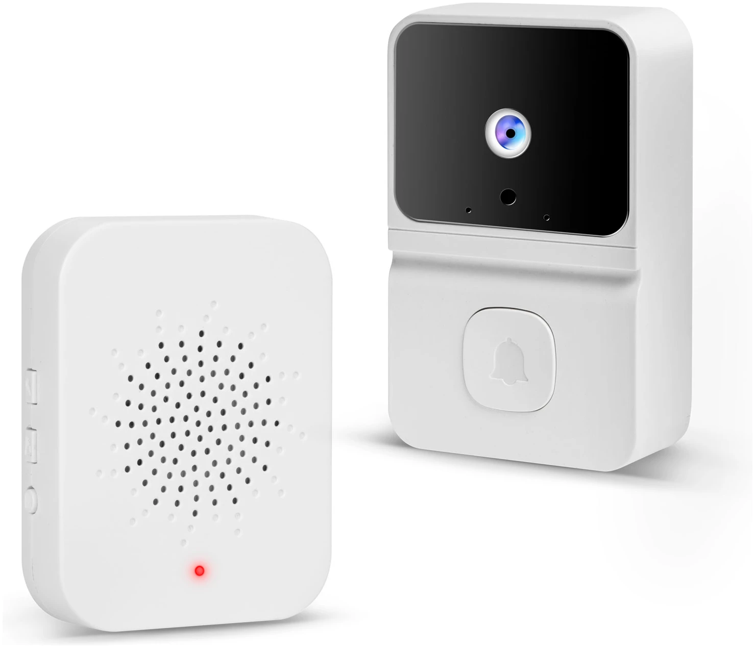 Afbeelding van Delight Video Deurbel met Camera En Wifi - Intercom – HD – Nachtzicht - Deurbellen met Camera - 55385WH