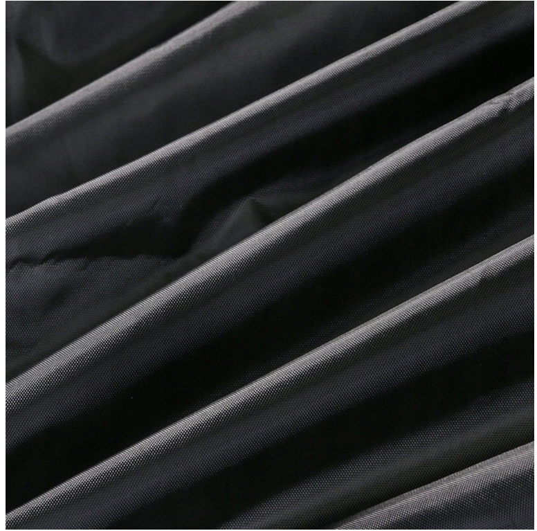 Afbeelding van Tuinset Beschermhoes Waterdicht met Trekkoord en Goede Afwatering - B242 x L160 x H100CM - Zwarte hoes