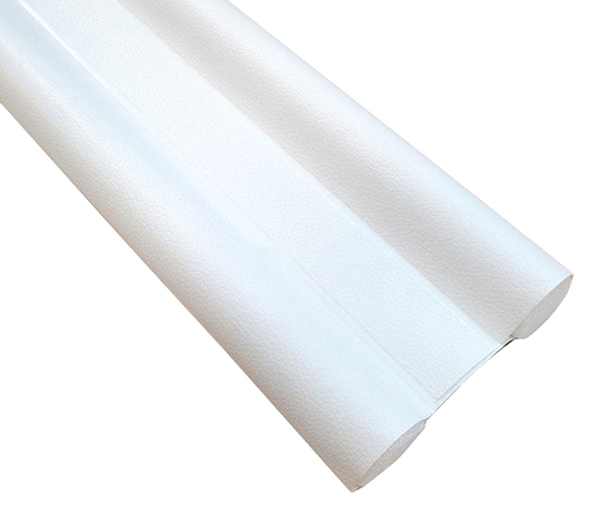 Afbeelding van HSXL Dubbele Tochtstopper voor Deur - 91 cm - Op maat te knippen - Wit - Tochtrol voor binnen Deuren -