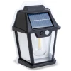 Afbeelding van Landelijke Hangende Tuin Lantaarn met LED Bol lamp Solar - Windlicht op Zonne-Energie - Wandlamp voor Buiten