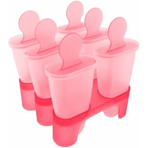 Afbeelding van Ijsvormpjes Kunststof - Ijslolly Vormen - Vormpjes voor Ijsjes - Ijshouder - Anti-knoei - 6 Stuks - b332 45f6