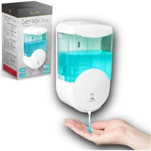 Afbeelding van Vog&Arths - Automatische Zeepdispenser met Sensor - Zeeppompje - Wit - Automatische Zeep pomp - 600ML -