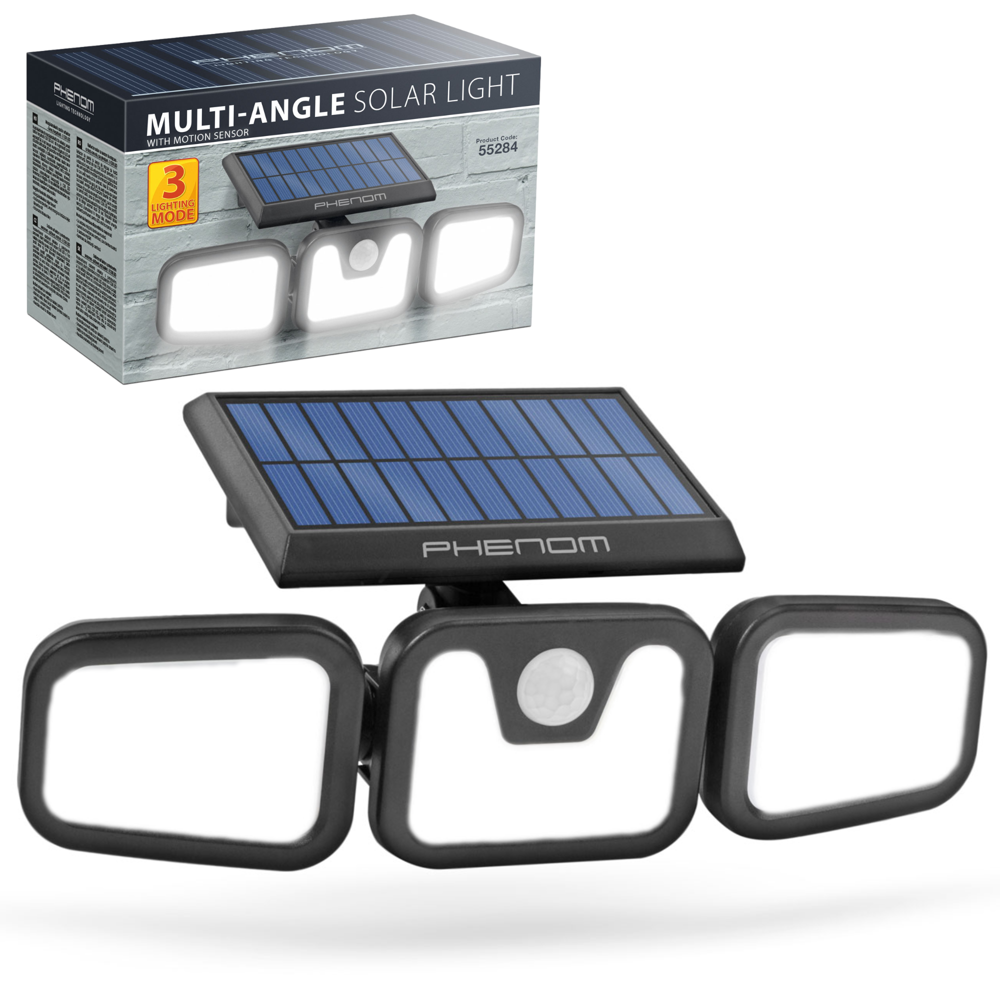 Afbeelding van Phenom - Floodlight Verstraler op Zonne-Energie voor Oprit of Garagepad - Bewegingssensor - IP65 - b7b0 af4d