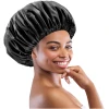 Afbeelding van Douchemuts XL - 35cm - Zwart - Verstelbaar met clip - Bonnet - Douchecap - BPK - bb48 a373 41f8 aff0