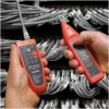 Afbeelding van MAXWELL Netwerk Tester - RJ45 en RJ11 Kabel Tester - Internet LAN tester - Incl. 2x Batterijen - Incl. RJ11
