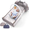 Afbeelding van Luiertas met Verschoonmat - Luiertassen met Babybed - Grote Luiertas met Wieg - Luiertas Verzorgingstas met