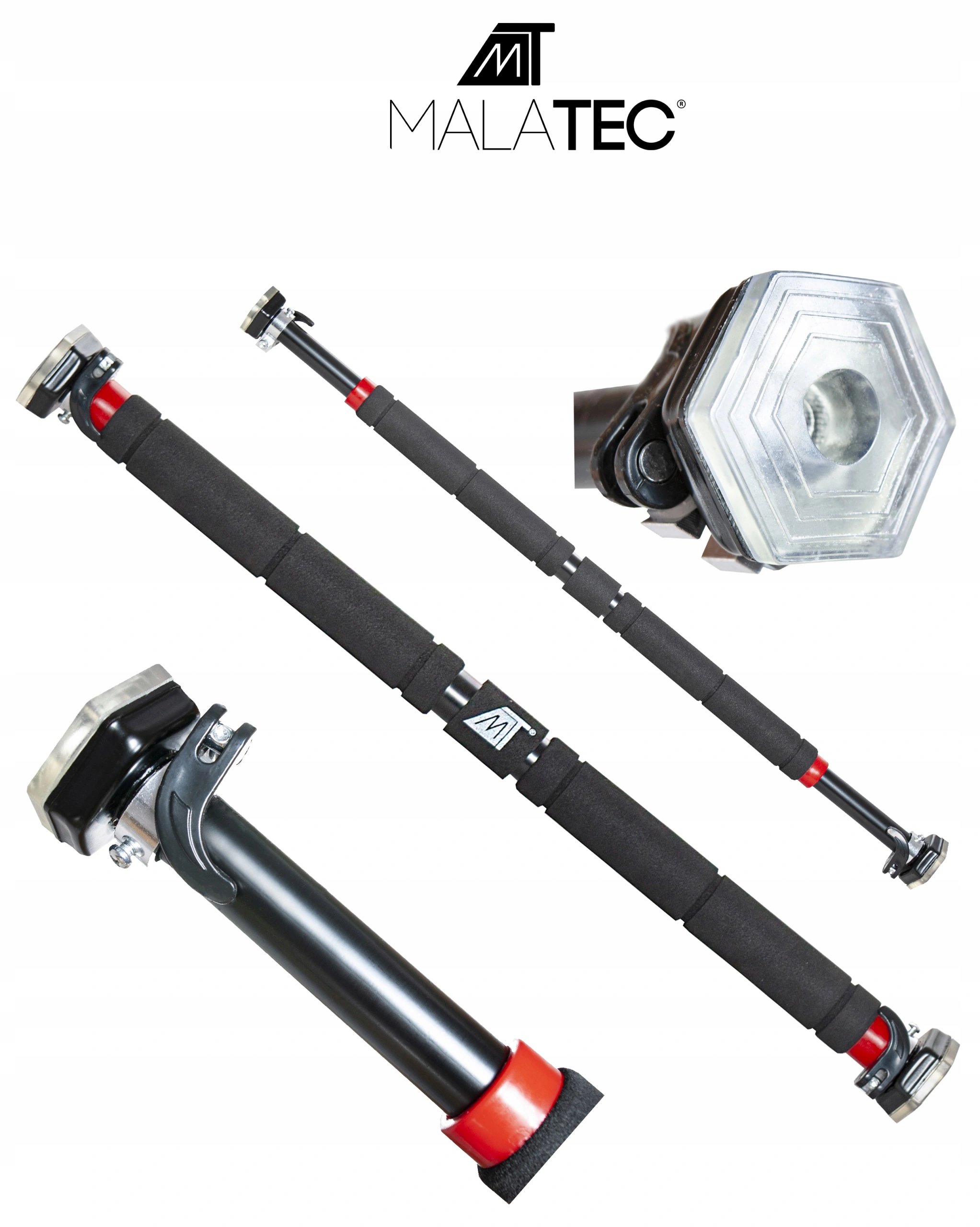 Afbeelding van Pull up bar - Verstelbare optrekstang deurpost - 60 tot 100 cm - MT edition - be07 2793 4bf9 a859 9b3fb691b1dd