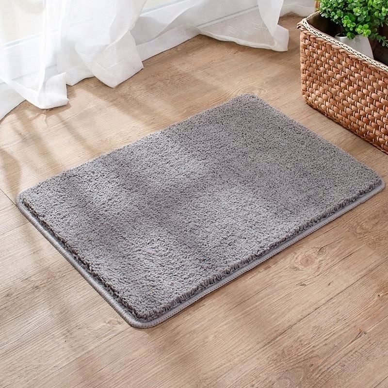 Afbeelding van Badmat - 60x120cm - Grijs - Grote Antislip Douchemat Badkamermat of WC mat - be9b 3445 4b69 8699 75b0e2129b2a
