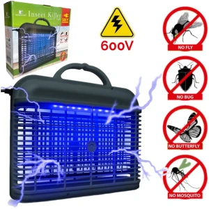 Afbeelding van Garden of Eden - Vliegenlamp Insectenlamp - Elektrische Muggenlamp - 600V - Muggenvanger Hangend of Staand -