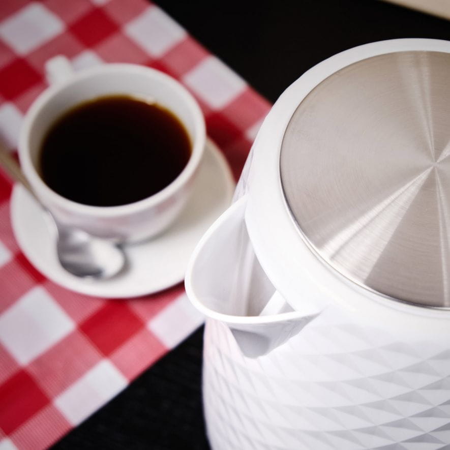 Afbeelding van Waterkoker Retro - ELDOM - Wit Glans - 1.7 Liter - Model 2023 - BPA vrij - bfc7 3095 4a32 a987 788762e39ce2