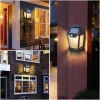 Afbeelding van Landelijke Hangende Tuin Lantaarn met LED Bol lamp Solar - Windlicht op Zonne-Energie - Wandlamp voor Buiten