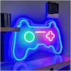 Afbeelding van LED Game Controller Lamp – Neon Multicolor – USB & Batterij – Met Dimmer – Sfeerverlichting voor