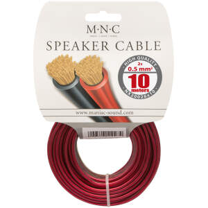 Afbeelding van Luidsprekerkabel - Speakerkabel - Audiokabel 10m - 10 meter - 2 x 0,5 mm² - NX20026X10 - c346 c00f 4837 95df