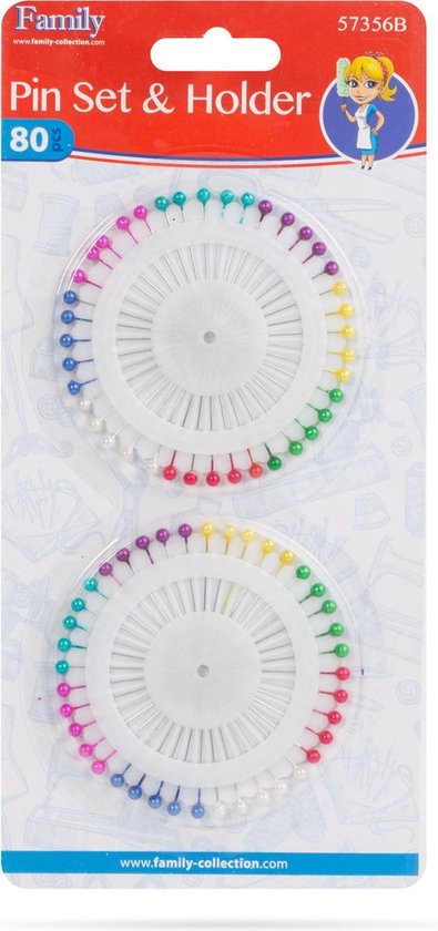Afbeelding van Family Pound - Kopspelden - 2 doosjes gekleurde spelden - BPK - c374 e960 4825 8f69 39cbf4177419