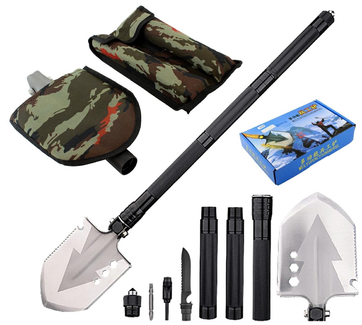 Afbeelding van Professionele Pioniersschop Pioniersschep militaire Schep 16 in 1 Survival Kit Schop - c3a8 09b7 4ec1 88b0