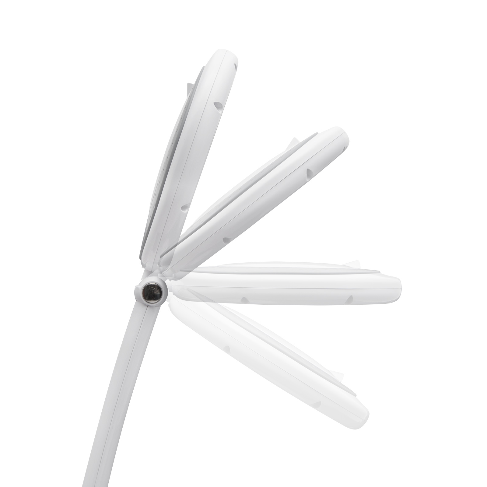 Afbeelding van Handy - Bureau Loeplamp op Standaard - Vergrootglas met verlichting - Op Netstroom - 100MM Glas - Loep Lamp -