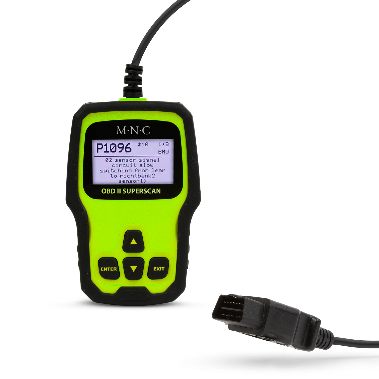 Afbeelding van M.N.C OBD2 Scanner - OBD - Diagnosecomputer - Storing Wissen - Uitleesapparatuur – Auto Accessoires -