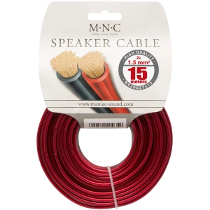 Afbeelding van Luidsprekerkabel - Speakerkabel - Audiokabel 15m - 15 meter - 2 x 1,5 mm² - NX20027X15 - c7f0 7891 473f 92c8