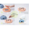 Afbeelding van 3-in-1 Interactief Kattenspeelgoed - Food Maze - Voederpuzzel - Blauw / Roze - c9a4 1a60 440d 88c8