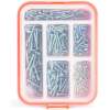 Afbeelding van Handy - Zelftappende Schroeven Assortiment - 3,5mm,4mm,5mm - Zelftappers Schroeven Set - 210 Stuks - cbe2