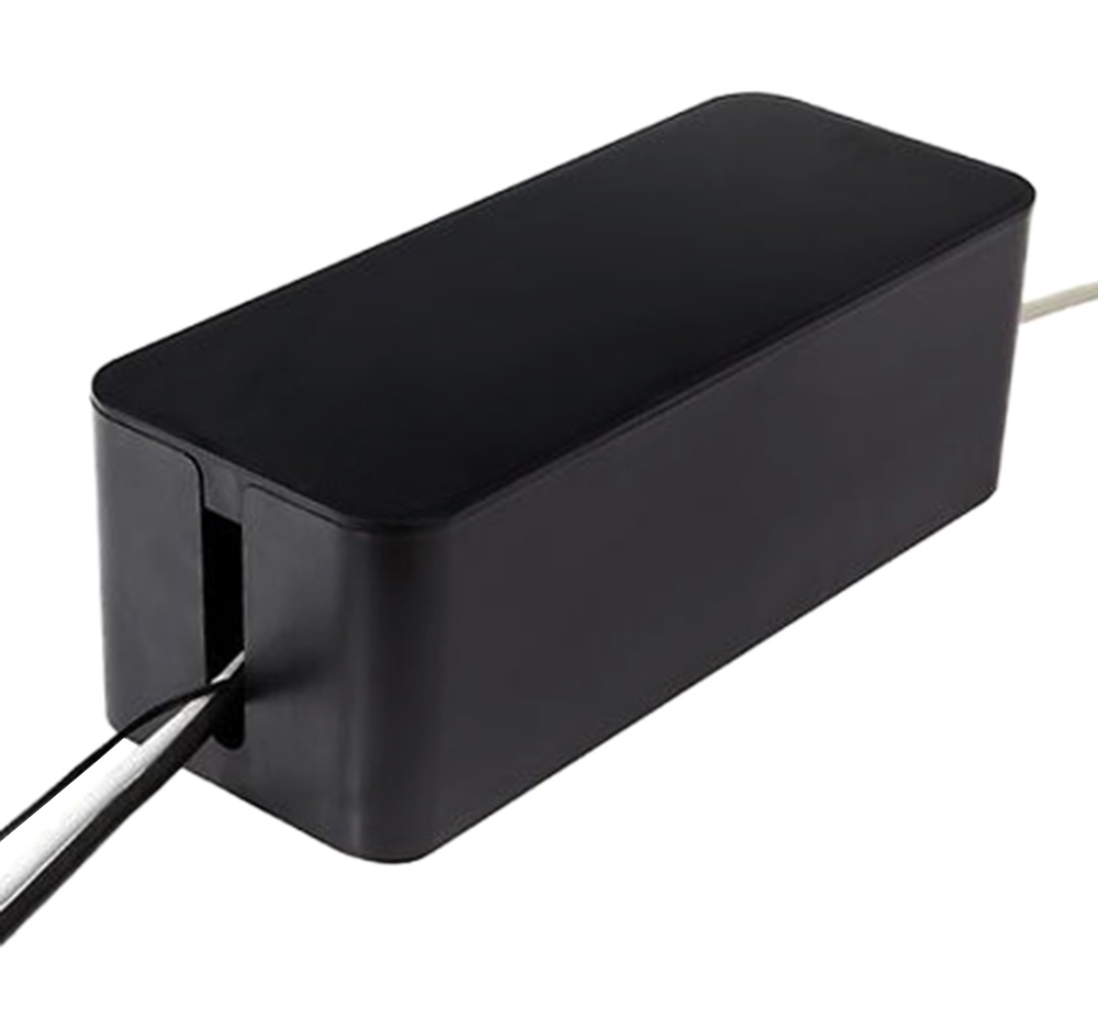 Afbeelding van Stekkerdoos XL - 40.8 x 15.5 x 13.5 CM Stekker Opbergdoos - Stekker Organizer - Anti Stof Stekkerdoos -