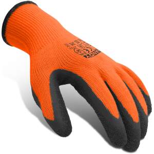 Afbeelding van Handy - Werkhandschoenen Tuin Heren en Dames - Tuinhandschoenen Oranje - L / Maat 9 - Herbuikbaar - BPK -