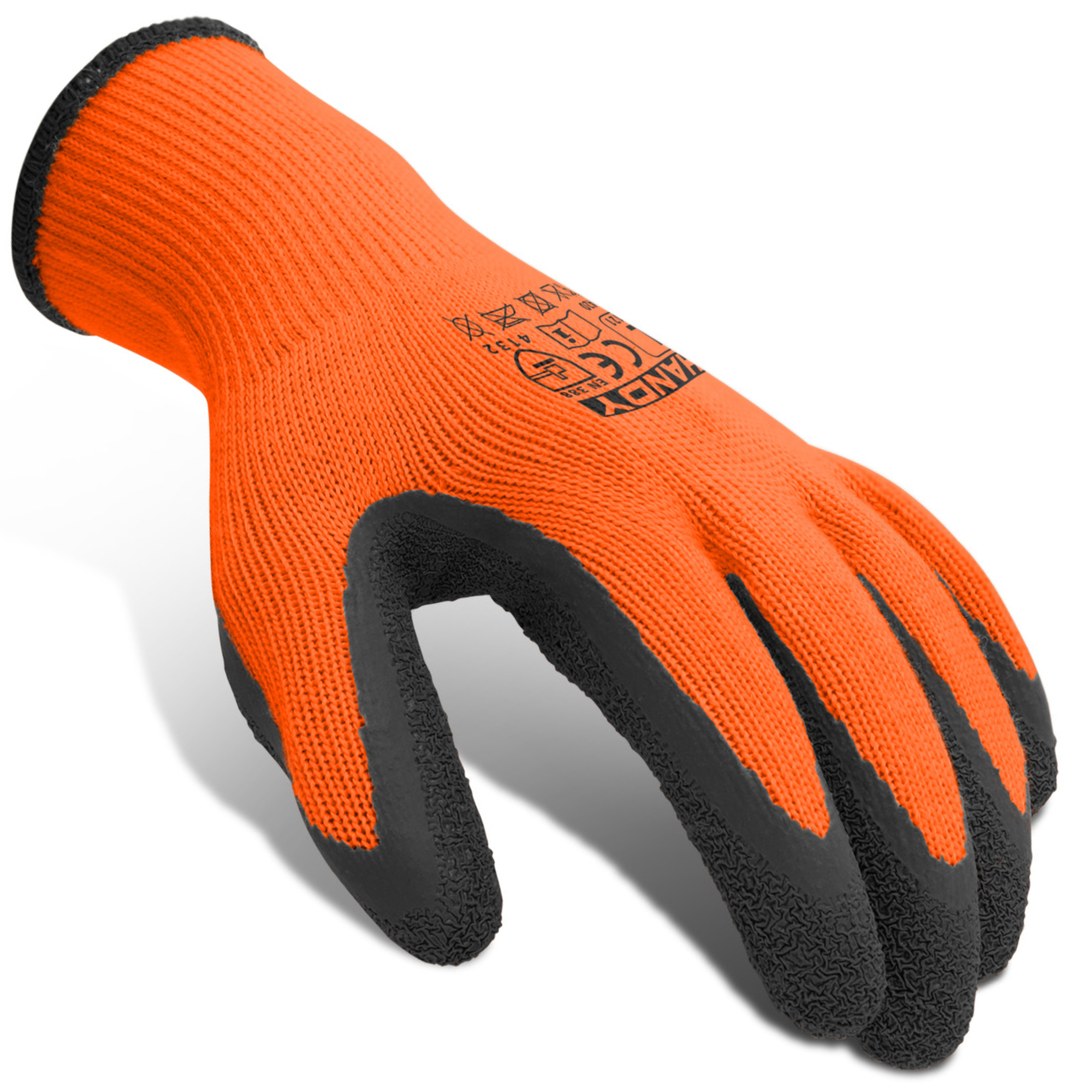 Afbeelding van Handy - Werkhandschoenen Tuin Heren en Dames - Tuinhandschoenen Oranje - XL / Maat 10 - Herbuikbaar - BPK -