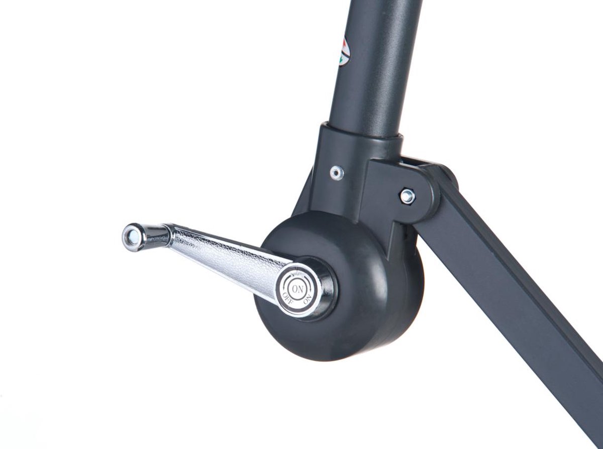 Afbeelding van Lifetime Garden Zweefparasol met Voet - Zwevende Parasol Kantelbaar - ⌀300 x 300 cm - Balkonparasol met