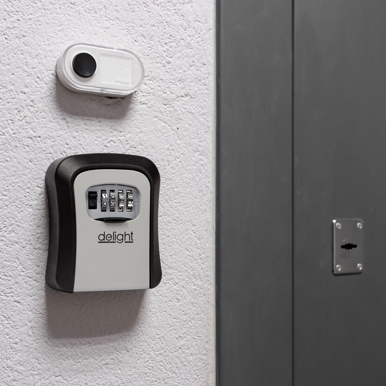 Afbeelding van Delight Sleutelkastje - Sleutelkluis met Cijferslot Code - Centraal opbergen van sleutels - 115 x 95 x 40 mm