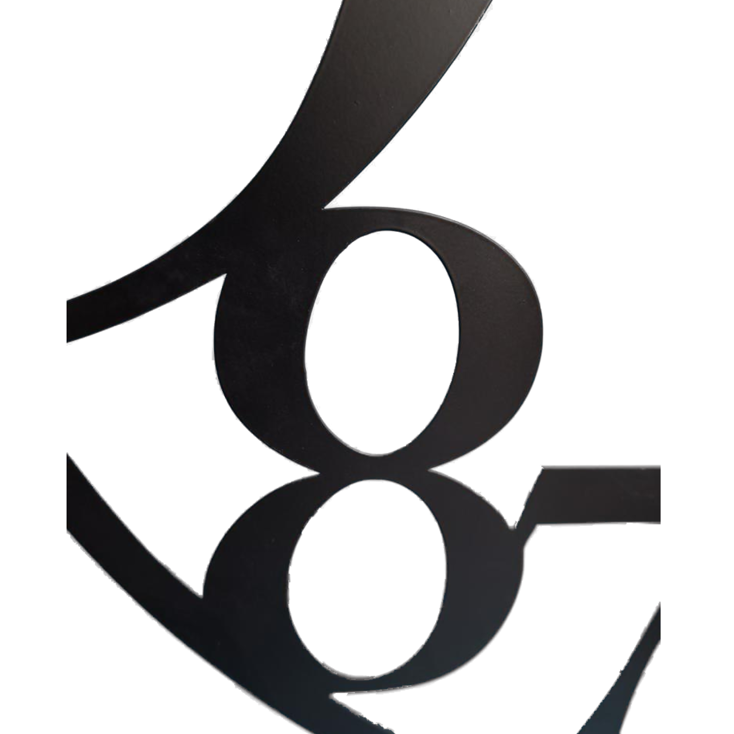 Afbeelding van HSXL - 60cm Grote Stille Wandklok Landelijk en Industrieel uit Zwart Metaal - Groot - 60 cm - Metalen