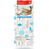 Afbeelding van Afdruipmat Afwas - Kookgerei Patroon - Microvezel - 38x51CM - Droogmat Vaat - Afdruip Mat - BPK - d43a 9476