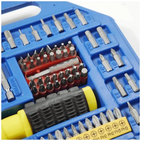 Afbeelding van Bitset / Dopset Met Schroevendraaier (101 Delig) - Hofftech - d538 9ce4 4ce3 af84 fc697c8c433d