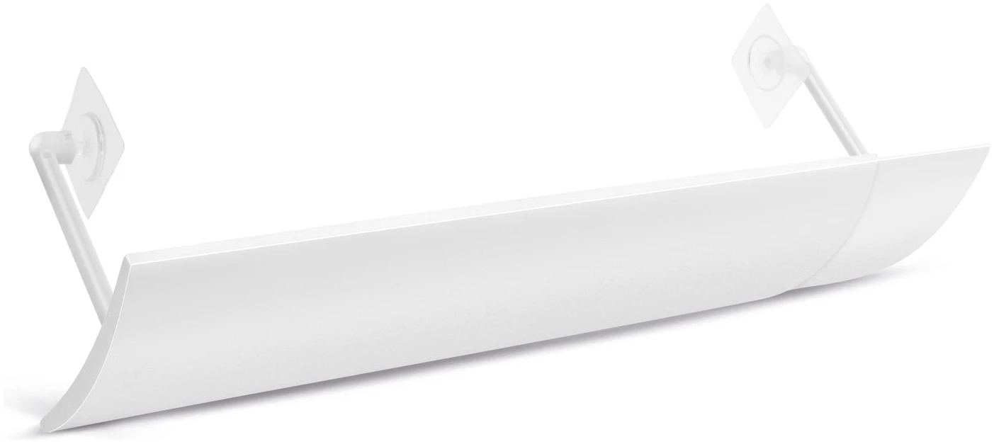 Afbeelding van Bewello - Windscherm voor Airco - Windgeleider Universeel 57 t/m 105 cm breedte - (DRAAIBAAR + KANTELBAAR) -
