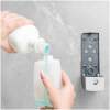 Afbeelding van Vog&Arths - Zeepdispenser Wandmontage - Hangend Zeeppompje Muur - Wit - Mechanische Zeep pomp - 350ML -