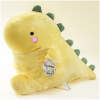 Afbeelding van Kussen Dinosaurus Knuffel - Dino Squish Plushie Kinderkussen - Kind Knuffelkussen Zachte Plush - 40cm - Geel
