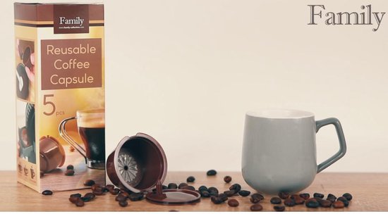 Afbeelding van 5x Herbruikbare Dolce Gusto Koffie Cup - Milieuvriendelijk - Duurzaam - Koffie Cups Capsules - Navulbare
