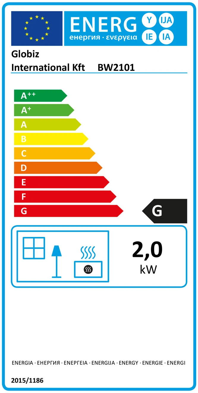 Afbeelding van Elektrische Verwarming Kachel Wand Hangend met Thermostaat - Ventilator Functie - Wandbevestiging - tot 30m2